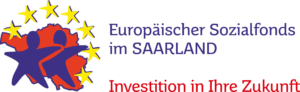 Logo des Europäischen Sozialfonds im Saarland