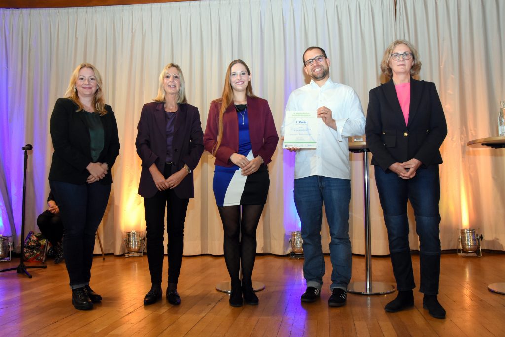 Foto von Verleihung des 8. saarländischen Weiterbildungspreises